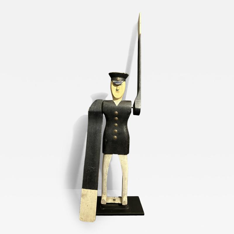 whirligig of a policeman