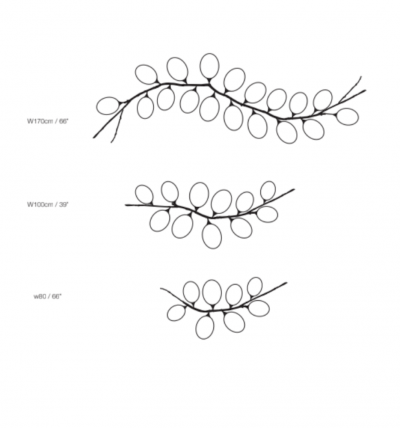  7GODS Georgina Small Egg Vine Chandelier by 7Gods Lighting