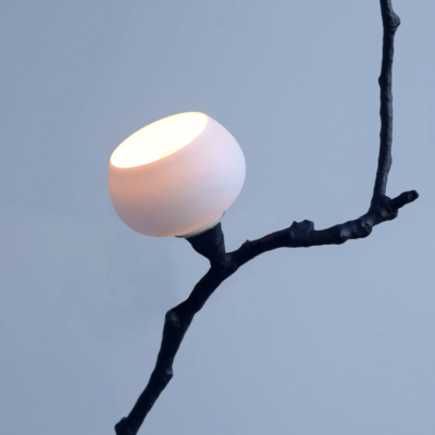  7GODS Georgina White Sorbus Wall Sconce by 7Gods Lighting