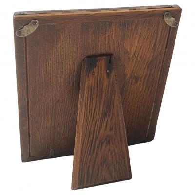  A J Zimmerman Ltd Antique English Sterling Silver Photograph Frame Birmingham 1918 A J Zimmerman