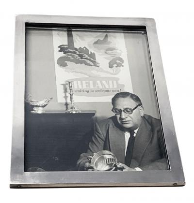  A J Zimmerman Ltd Antique English Sterling Silver Photograph Frame Birmingham 1918 A J Zimmerman