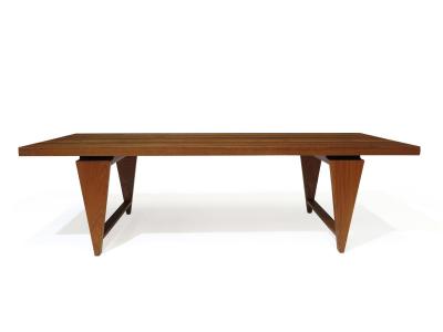  A Mikael Laursen Illum Wikkelso for Mikael Laursen Solid Teak Danish Designed Coffee Table