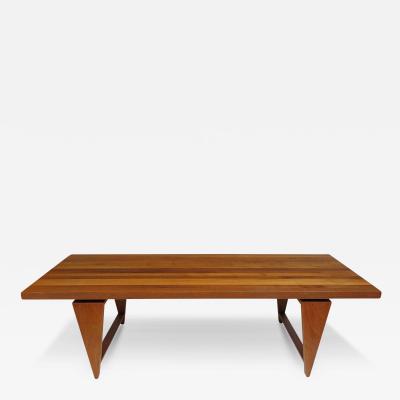  A Mikael Laursen Illum Wikkelso for Mikael Laursen Solid Teak Danish Designed Coffee Table