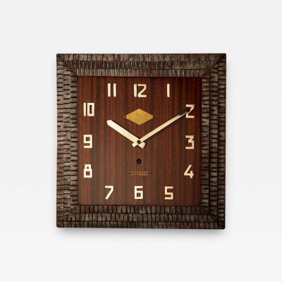  A Rare Vedette Art Deco Wall Clock Circa 1920 40