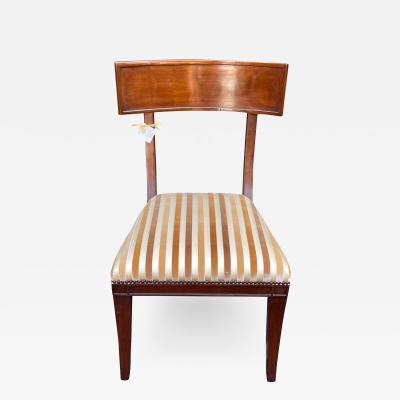  A Rudin Vintage A Rudin Mahogany Klismos Chair