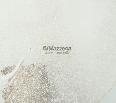  A V Mazzega A V Mazzega Glass Origami Sconces