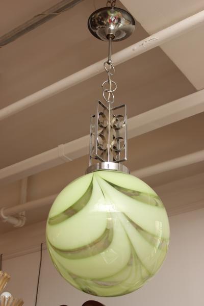  A V Mazzega A V Mazzega Pendant Light made in Venice 1970
