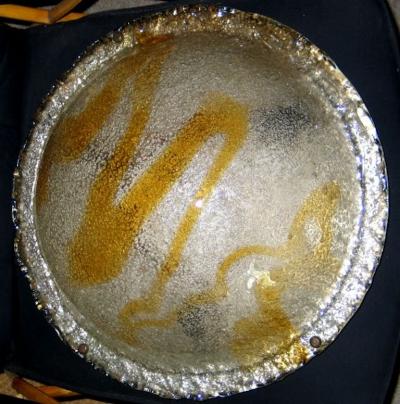  A V Mazzega Handblown Murano Glass Ceiling Light by Mazzega