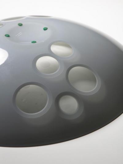  A V Mazzega Large Murano Glass Bowl by A V Mazzega