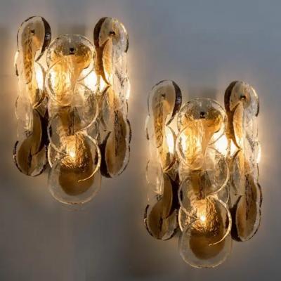  A V Mazzega Mazegga 3 Strand Sconces