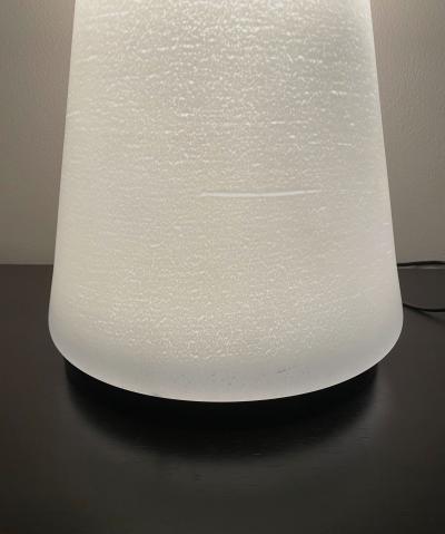  A V Mazzega Tall Murano Glass Lamp