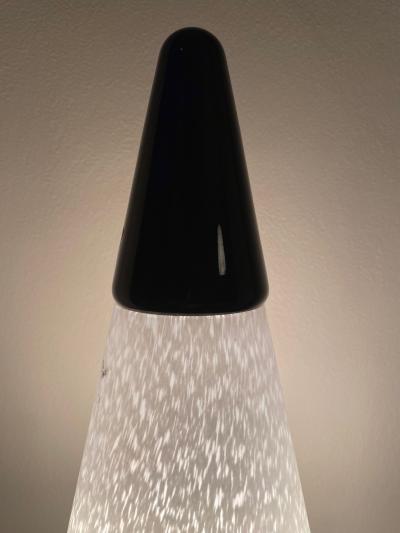  A V Mazzega Tall Murano Glass Lamp