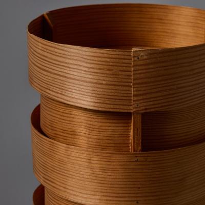  AB Ellysett 1960s Hans Agne Jakobsson Tripod Wood Table Lamp for AB Ellysett 