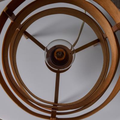  AB Ellysett 1960s Hans Agne Jakobsson Tripod Wood Table Lamp for AB Ellysett 