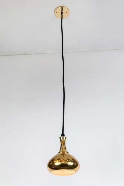  AB Markaryd 1950s Hans Agne Jakobsson Perforated Brass Pendants for Markaryd