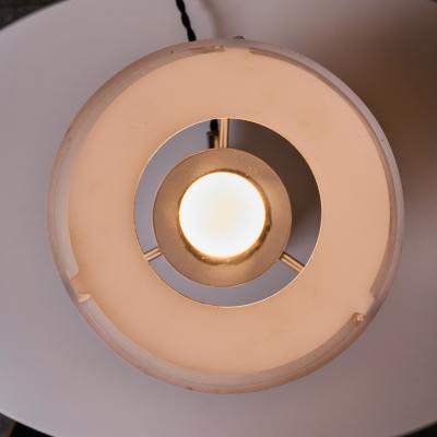  AB Markaryd 1960s Hans Agne Jakobsson Opaline Perspex and Chrome Table Lamp for Markaryd