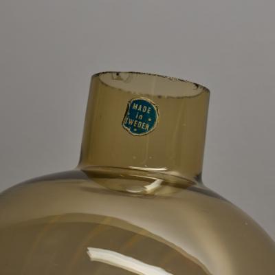  AB Markaryd 1960s Hans Agne Jakobsson V149 Glass Brass Wall Lamp for Markaryd