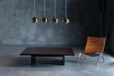  AB Markaryd Brass Pendant Lamp by Hans Agne Jakobsson for Markaryd Scandinavia 1960s
