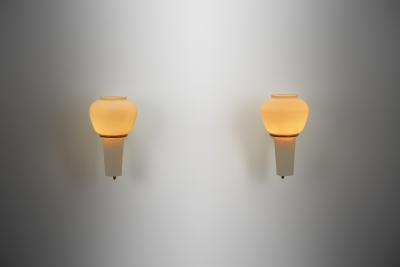  AB Markaryd Pair of Hans Agne Jakobsson Wall Lamps Sweden Second half of the 20th century