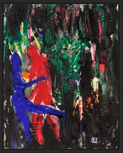  ABED AL KADIRI Study of a Couple Dancing in the Forest 2018