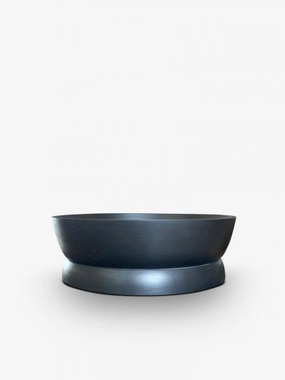  ABIGAIL CASTANEDA LARGE FOOTED BOWL IN GRAPHITE MAPLE