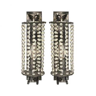  ADG Lighting 5185 Averys Crystal Beaded Sconce ADG Lighting