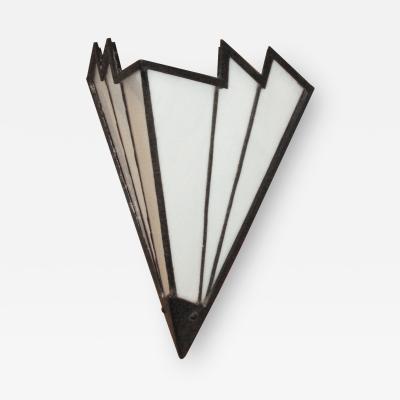  ADG Lighting 5205 Brass Deco Sconce ADG Lighting