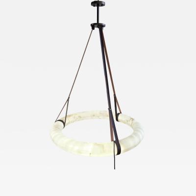  ADG Lighting Alabaster leather fixture