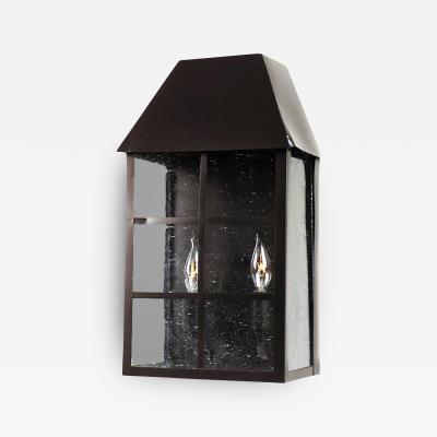  ADG Lighting Bar Panel Over Glass Wall Lantern