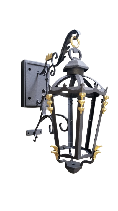  ADG Lighting Black gold Sconce restoration