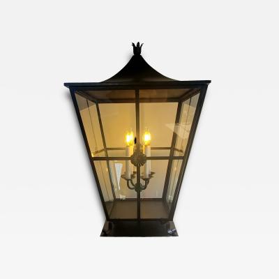  ADG Lighting Black gold pilaster lamp