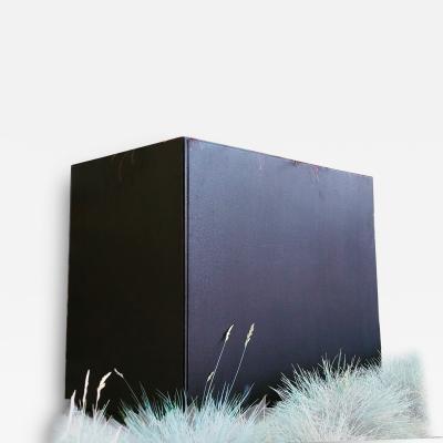  ADG Lighting Black planter with plant