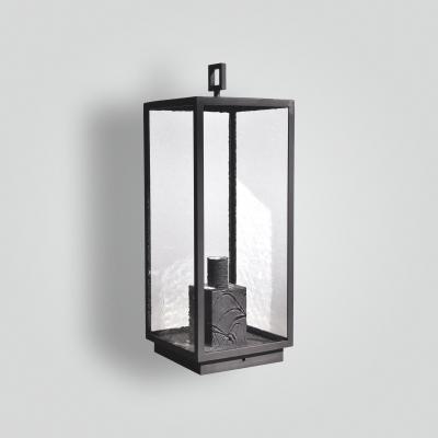  ADG Lighting Brass Pilaster Transitional Contemporary Lantern