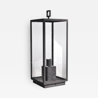  ADG Lighting Brass Pilaster Transitional Contemporary Lantern