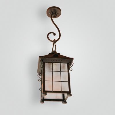  ADG Lighting Brentwood iron pendant lantern