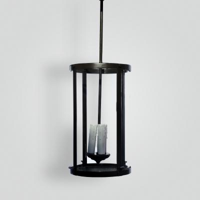  ADG Lighting Clear Acrylic Drum