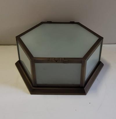  ADG Lighting Flush mount hexagon fixture