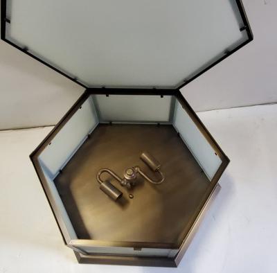  ADG Lighting Flush mount hexagon fixture