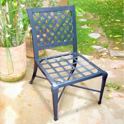  ADG Lighting Lattice Backet Aluminum Chair