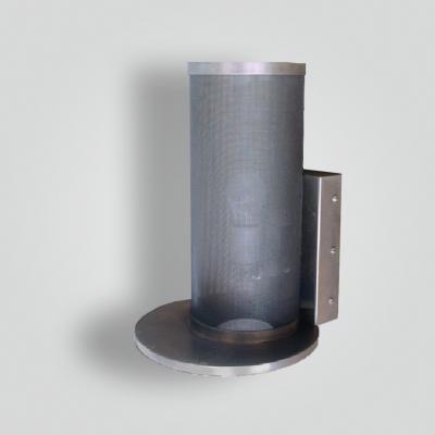  ADG Lighting Mesh Sconce Brushed Nickel Finish