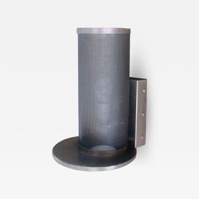  ADG Lighting Mesh Sconce Brushed Nickel Finish