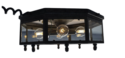  ADG Lighting Octagon ceiling flush