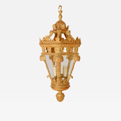  ADG Lighting Reproduction Gargoyle wood lantern