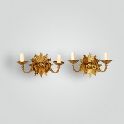  ADG Lighting Reproduction Sun Burst Sconce