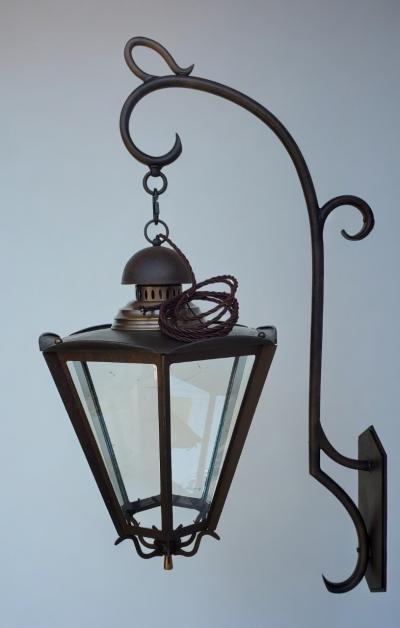  ADG Lighting Rolled arm entrance sconce