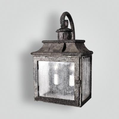  ADG Lighting Rustic Iron Lantern Wall Light Old World Lighting