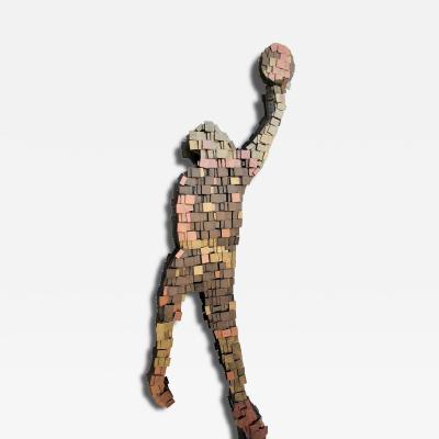  ADG Lighting Sporty boys copper sculptures