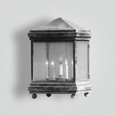  ADG Lighting Square Pilaster Lantern
