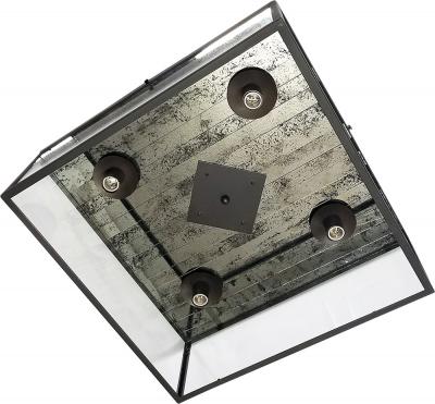  ADG Lighting Vintage Mirrored Ceiling Flush Light