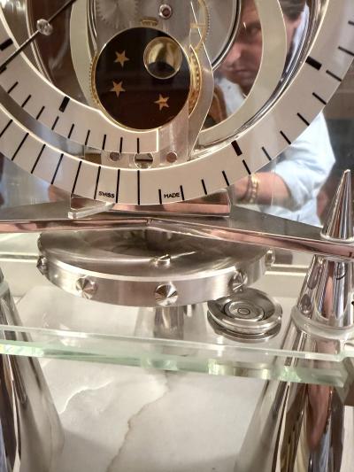  AEG Atmos Clock Cal 548 Atlantis Moon Phase by Jaeger Lecoultre for AEG